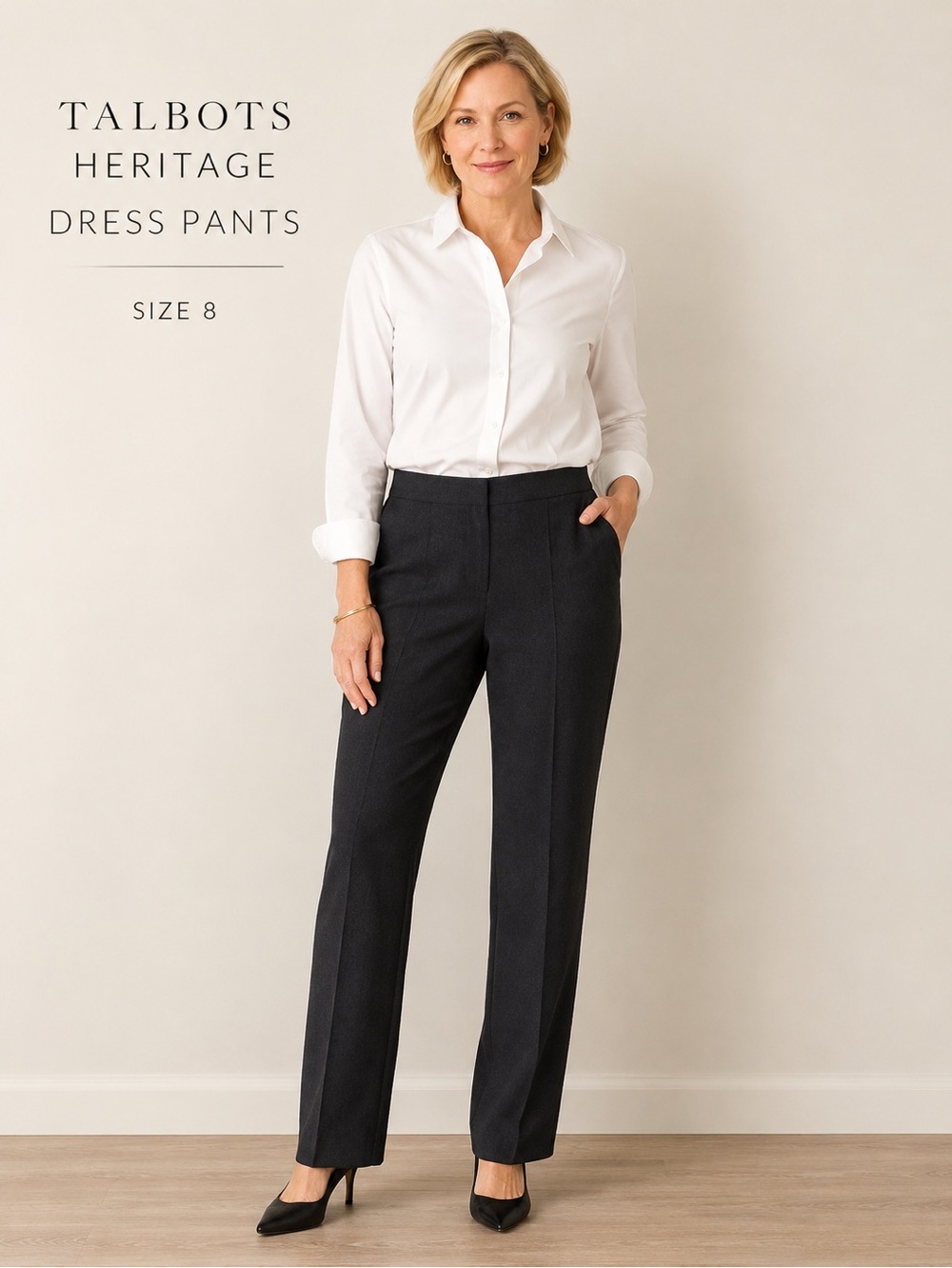 Talbots pants  Trousers Elegant and Versatile Size 8 petite